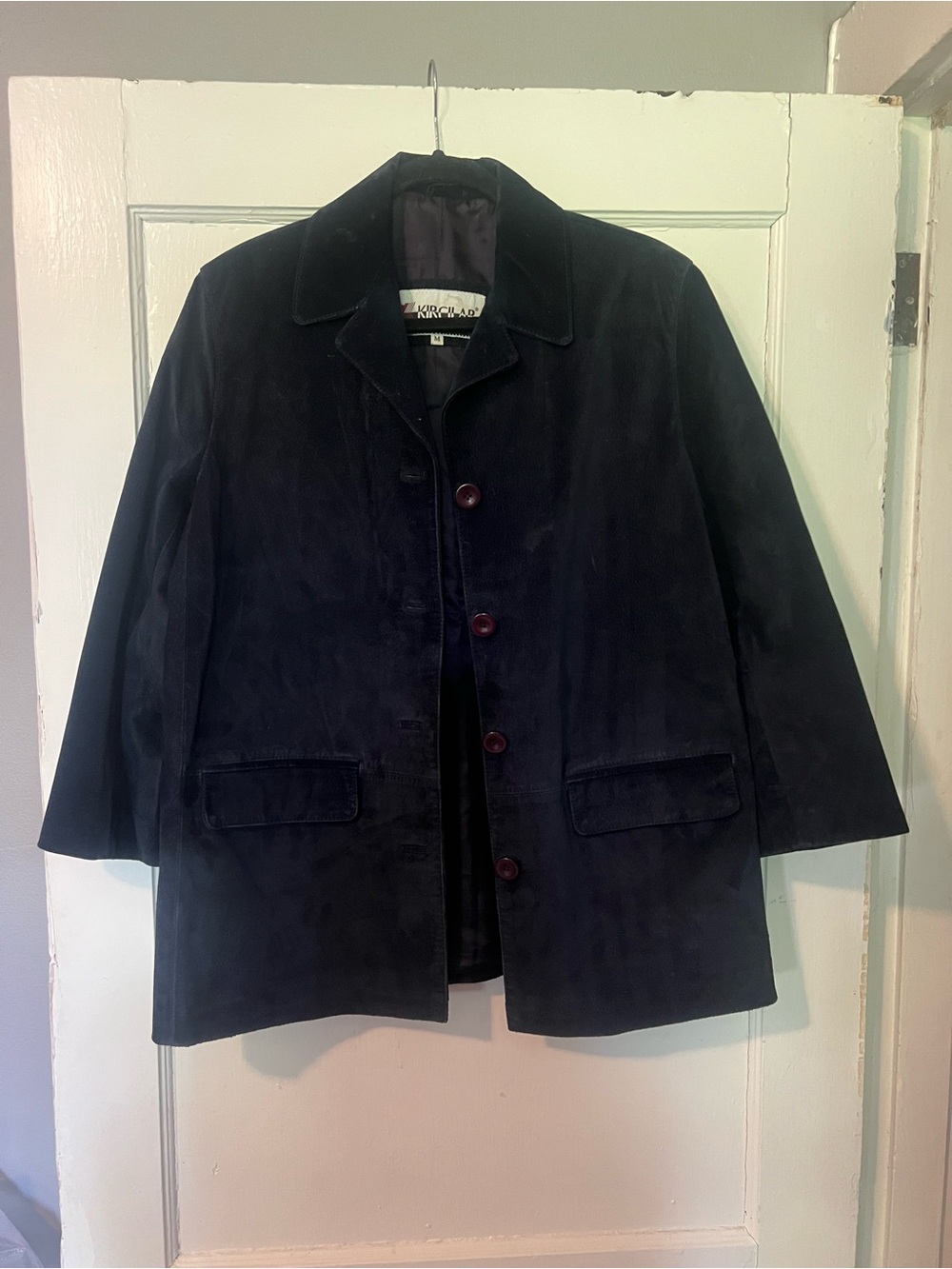 🖤 KIRÇILAR genuine SUEDE blazer jacket — Turkish leather, Men’s size M 🇹🇷 - Picture 9 of 10
